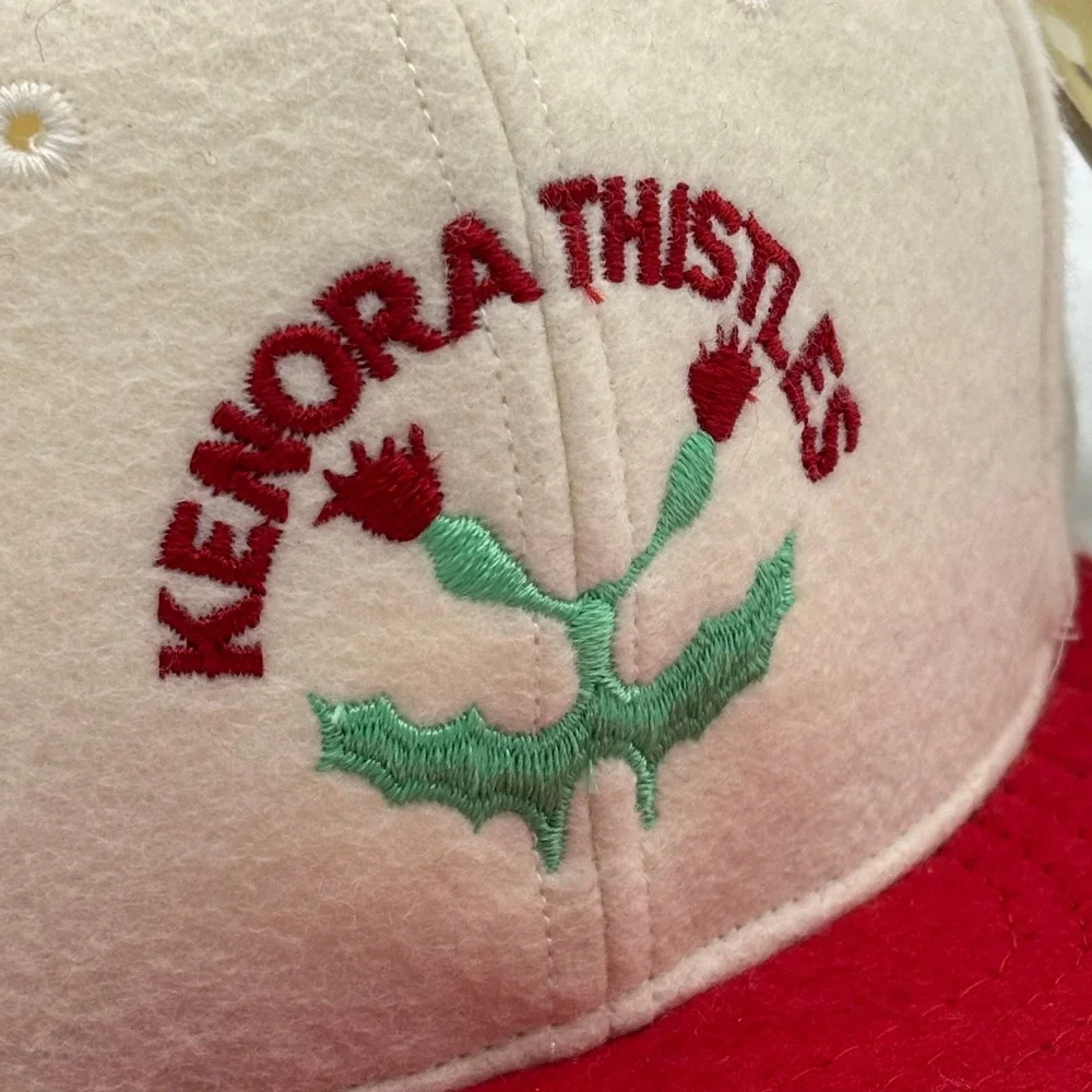 Kenora Thistles NHL Heritage Snapback Hockey WOOL Hat - Vintage Roman Pro - New